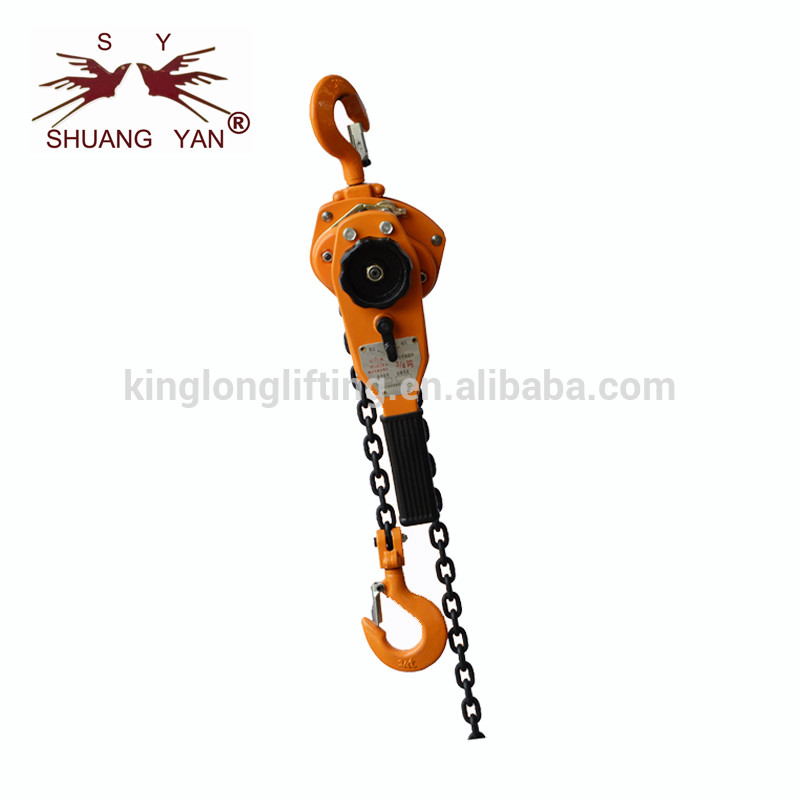 Blocchetto a catena della leva durevole, protezione leggera della vernice a smalto del paranco a catena