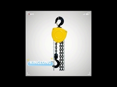 30T Warehouse Lifting Hoist Hand Operated Carrying Chain Pulley Block