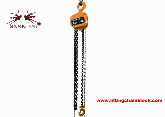 Gru 2T del sollevatore di Vital Type Manual Chain Block a catena semplice