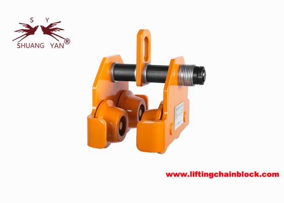 Fabbrica all'ingrosso 0,5-20 Tonnes Push Trolley Hand Push Trolley I-Beam Trolley